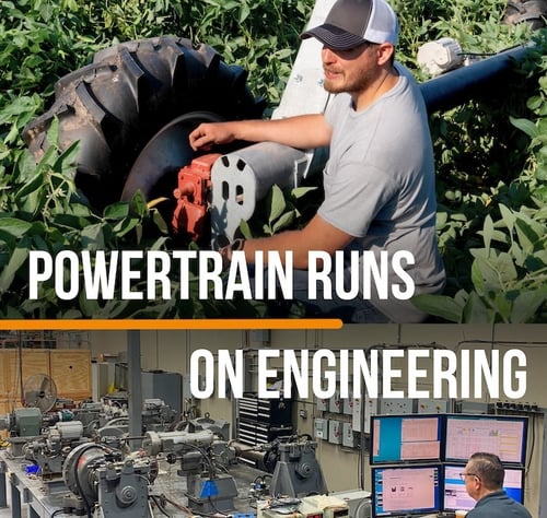 Power Train Runs On Engineering